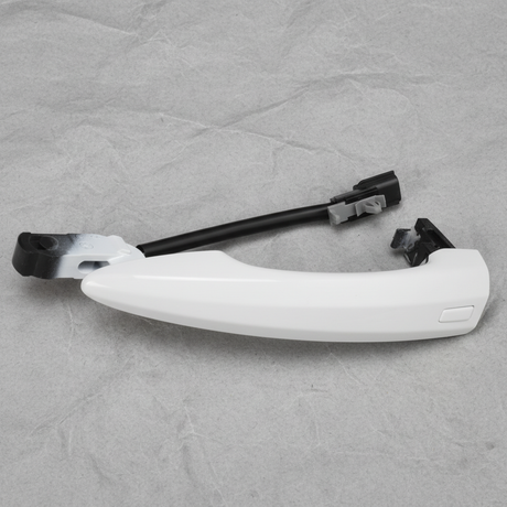 2020-25 Nissan Sentra Passenger Side OEM Exterior Door Handle Grip Fresh Powder - Full View