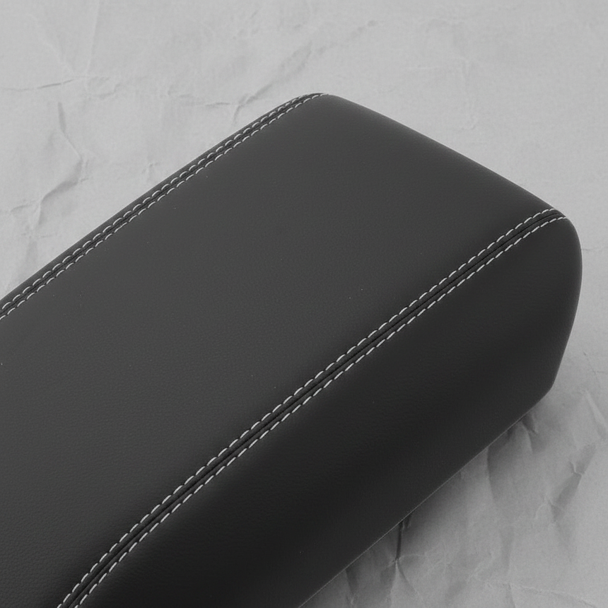 2020-2024 Ford Explorer ST OEM Upper Console Compartment Lid Door Armrest Black - Top Macro