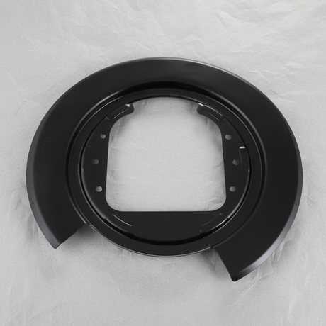 2004-2015 Nissan Titan Driver Side Rear Brake Backing Plate Genuine OEM - Middle Detail 2