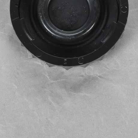 2007-2025 Nissan Frontier Xterra Sentra Maxima Pathfinder Brake Reservoir Cap OEM - Bottom Detail Angle 2