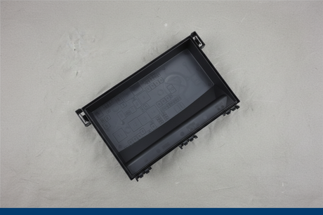 Fuse relay box upper cover third rotated view