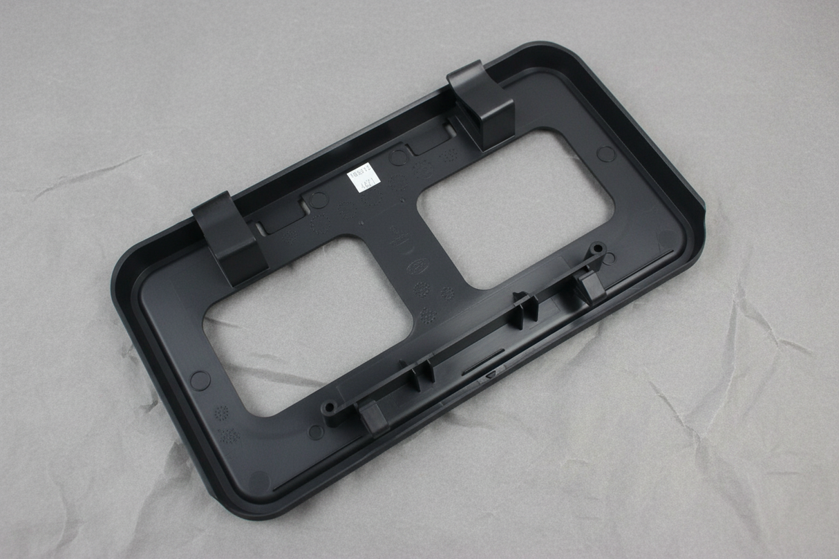 2011-2016 Ford Super Duty Front Bumper License Plate Bracket - 30 degree rotation detail