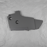 2017-2022 Ford F250 F350 OEM Front Center Seat Hinge Cover Passenger Side
