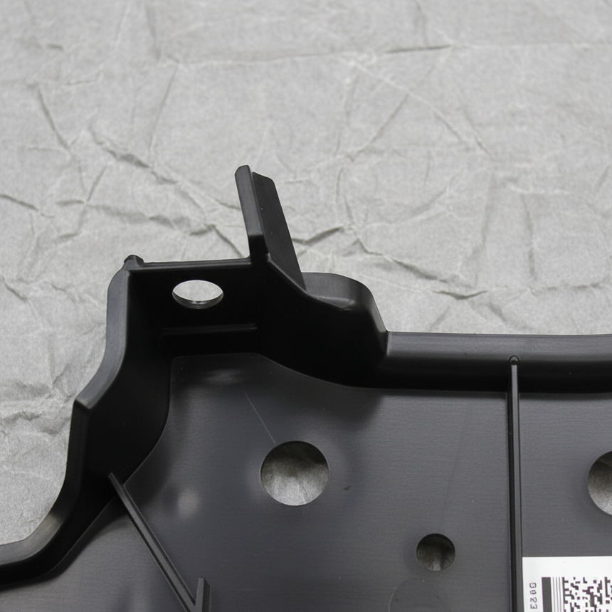2017-2020 Lincoln Continental Passenger Front Bumper Cover Insulator OEM - Top Detail