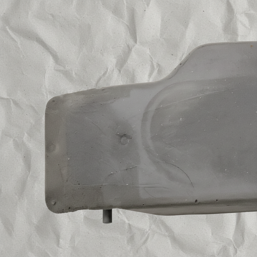 Ford Bronco Rear Seat Armrest Foam Pad Bottom Detail 3