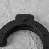 Macro Crop Middle - Coil Spring Insulator