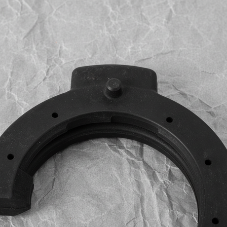Macro Crop Middle - Coil Spring Insulator