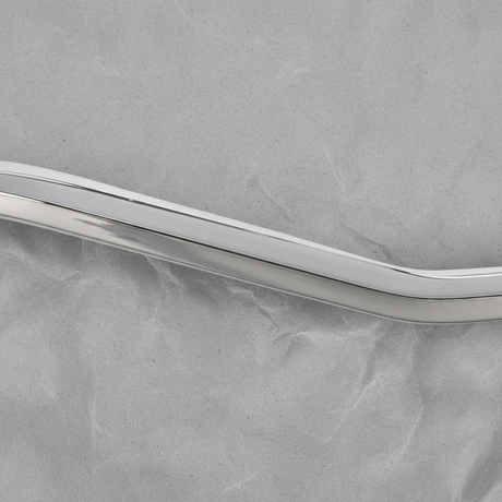 Lincoln Navigator Driver Side Front Bumper Outer Chrome Strip OEM - Top Detail