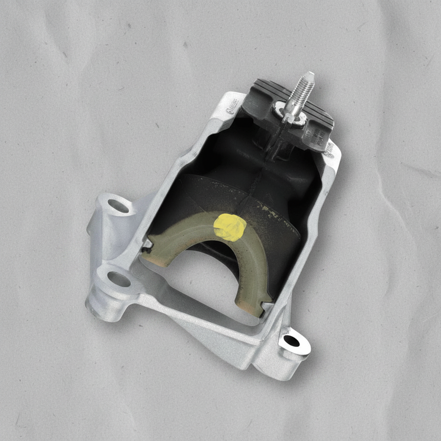 2016-2025 MX-5 Miata OEM Passenger Side Motor Mount - Bottom Detail