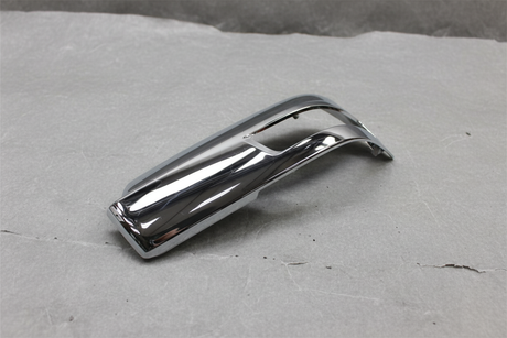 2016-2024 Nissan Titan XD Driver Side Door Mirror Cap Chrome - Angle View 2