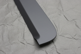 Driver Side Rear Door Pillar Cover Black - Bottom Section Detail