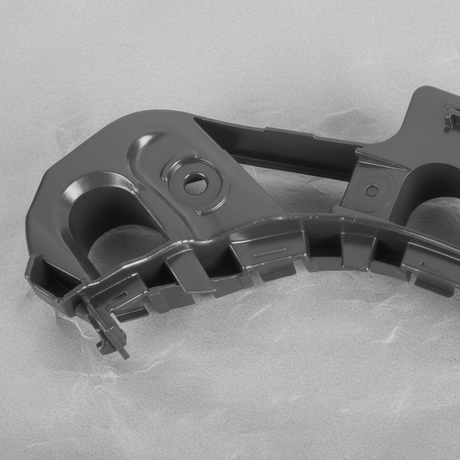 2013-2017 Volkswagen CC Driver Front Bumper Bracket Mount OEM - Top Detail