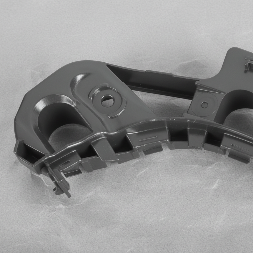 2013-2017 Volkswagen CC Driver Front Bumper Bracket Mount OEM - Top Detail