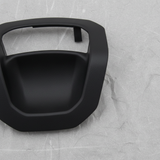 Jeep Wrangler OEM Passenger Side Seat Back Release Bezel - Bottom Detail