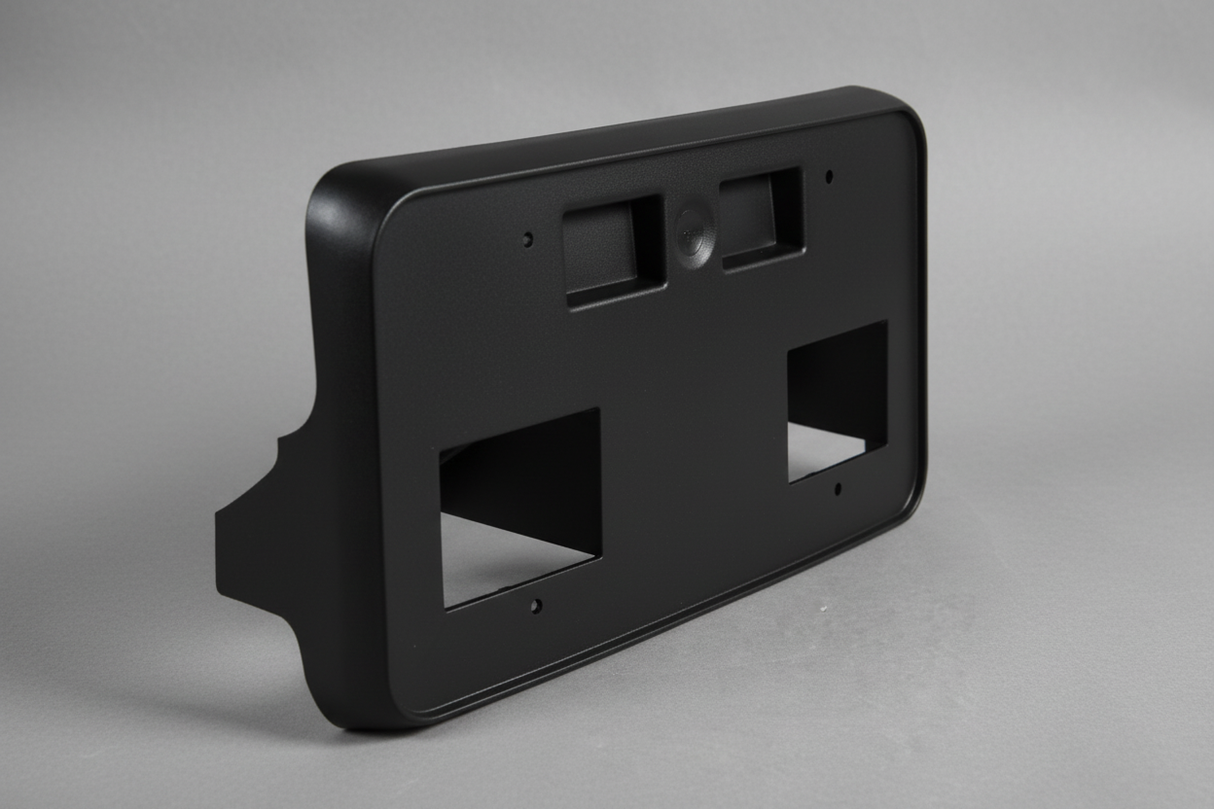 2024-2025 Silverado 2500 3500 Front License Plate Bracket - Top Section Detail