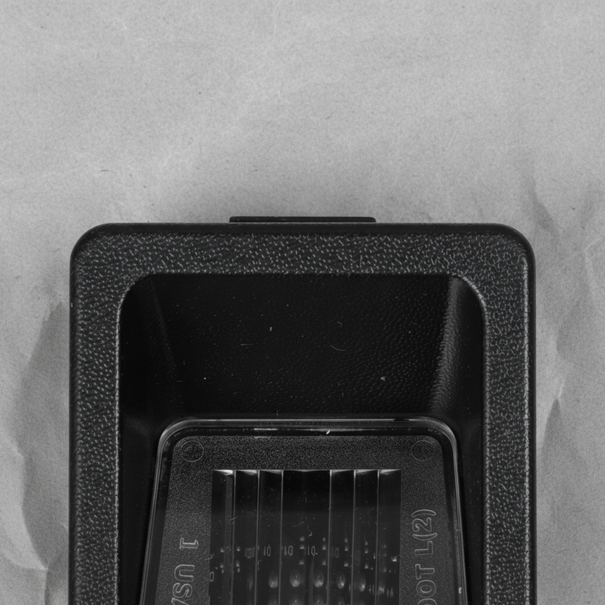 2016-2025 Nissan Titan Titan XD Frontier Rear License Plate Light OEM - Top Detail