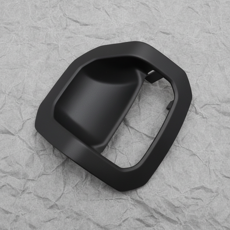 2018-2026 Jeep Wrangler OEM Driver Side Seat Back Release Bezel Leather - Full View