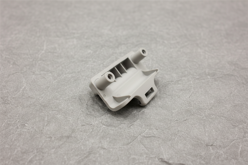 Ash Gray Sunroof Handle - Top Detail Angle 2