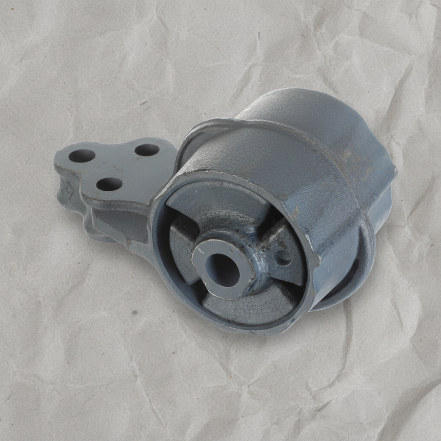 2021-2025 Ford F-150 5.0L V8 Driver Front Motor Mount Insulator OEM - Bottom Detail
