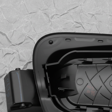 2018-2024 Volkswagen Tiguan Genuine OEM Fuel Filler Pocket Door - Top Detail