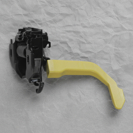 2020-2025 Nissan Sentra Genuine OEM Hood Lock Latch With Anti-Theft - Top Detail