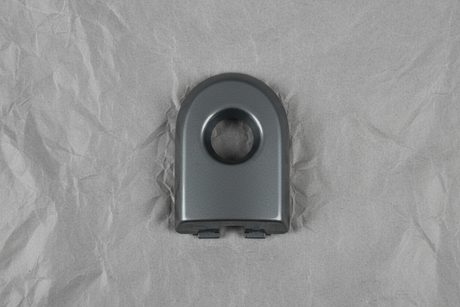 2008-2012 Nissan Versa Driver Side Front Door Handle Bezel Magnetic Gray OEM