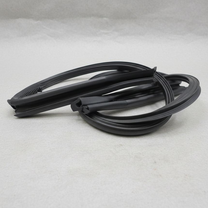 2016-2024 Chevy Camaro Convertible Folding Top Rear Weatherstrip OEM - Middle Detail