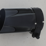 Nissan Frontier Black Exhaust Finisher with Nissan Logo OEM - Top Detail