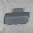 2009-2014 Volkswagen Jetta Sportwagen OEM Rear Tow Eye Cap Cover unpainted