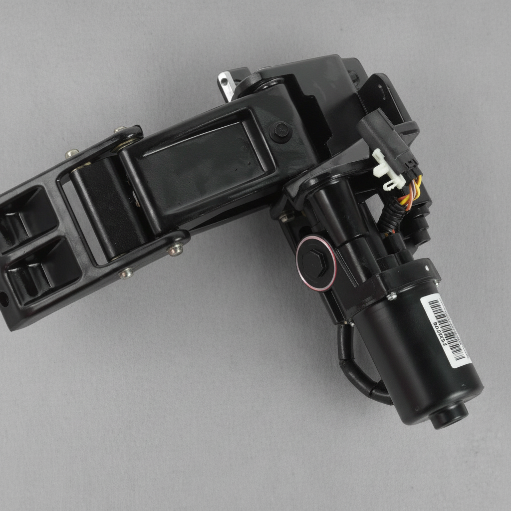 Driver Side Front Running Board Bracket - Bottom Detail