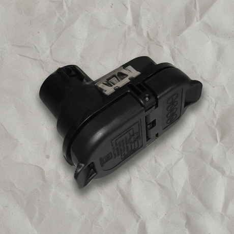2019-2025 Silverado Sierra Rear Bumper Trailer Plug Receptacle Genuine OEM – Top Detail