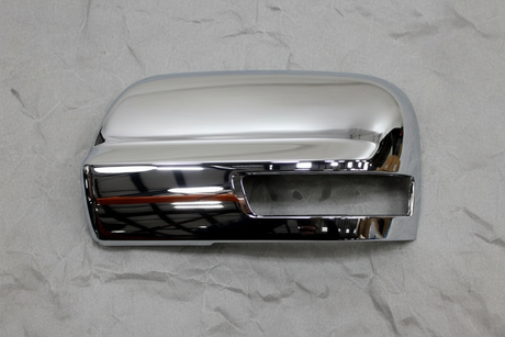 2016-2024 Nissan Titan XD Driver Side Door Mirror Cap Chrome - Full View