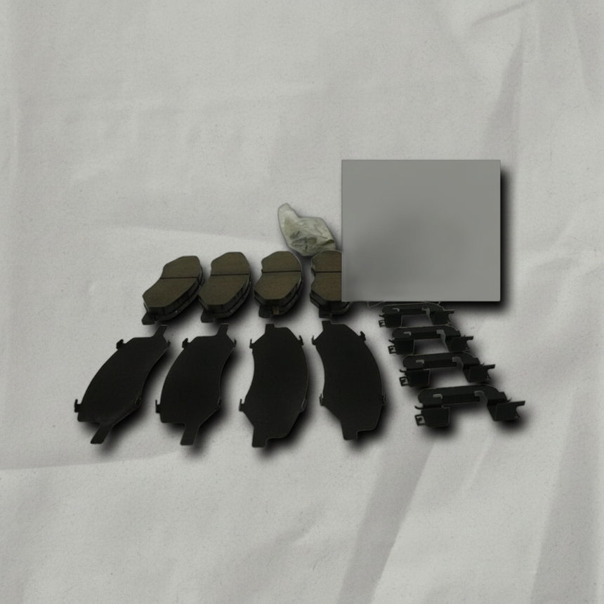 Full View - Light Grey Kraft Paper Background