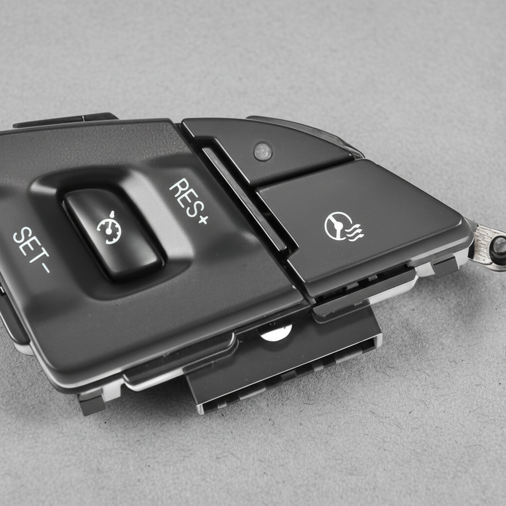 2016-2024 Chevrolet Camaro Heated Steering Wheel Cruise Control Switch OEM - Middle Detail 1