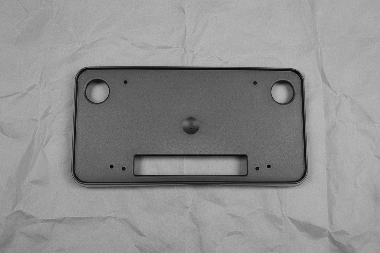 2022-2025 Silverado ZR2 Front License Plate Holder Bracket - Full View