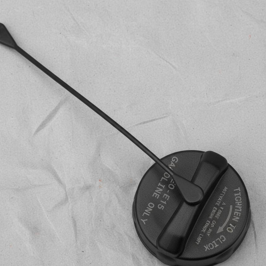 Ram ProMaster Fuel Filler Cap Bottom Detail