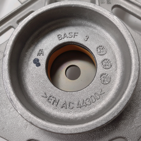 2019-2026 Jeep Compass Driver Side Rear Strut Mount OEM - Middle Detail Angle 2