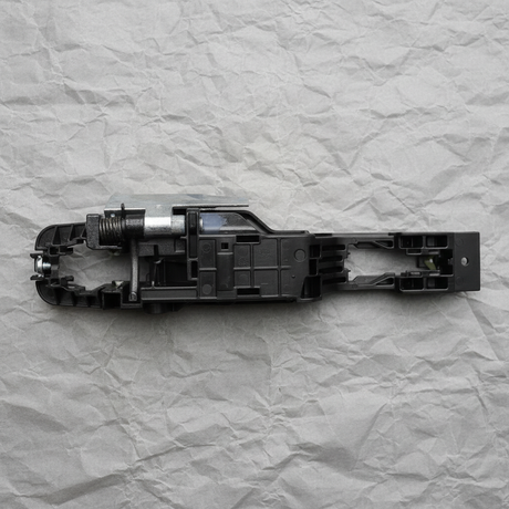 2013-2019 Nissan Sentra Driver Side Exterior Door Handle Base Without Nismo OEM - Full View Angle 2