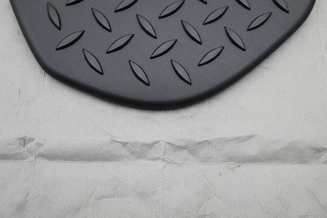 Passenger Side Rear Bumper Step Pad Insert - Bottom Section Detail