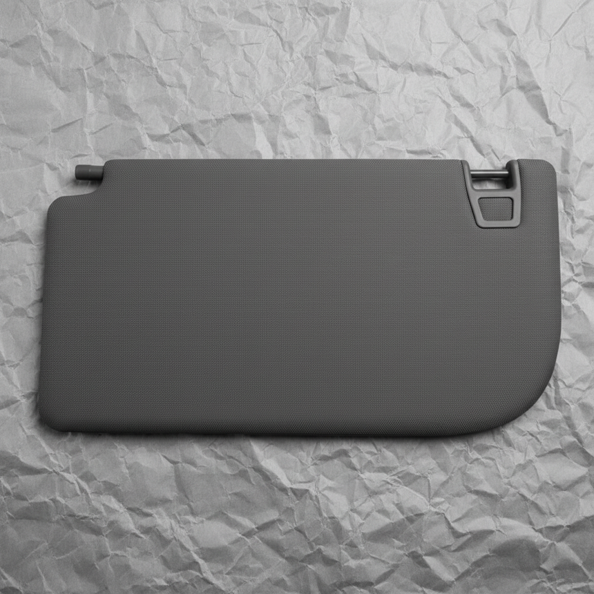 2018-2020 Ford F-150 Crew Cab Driver Side Gray Sun Visor Genuine OEM - Macro Detail 2