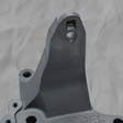 Mazda Miata Engine Bracket - Top Detail
