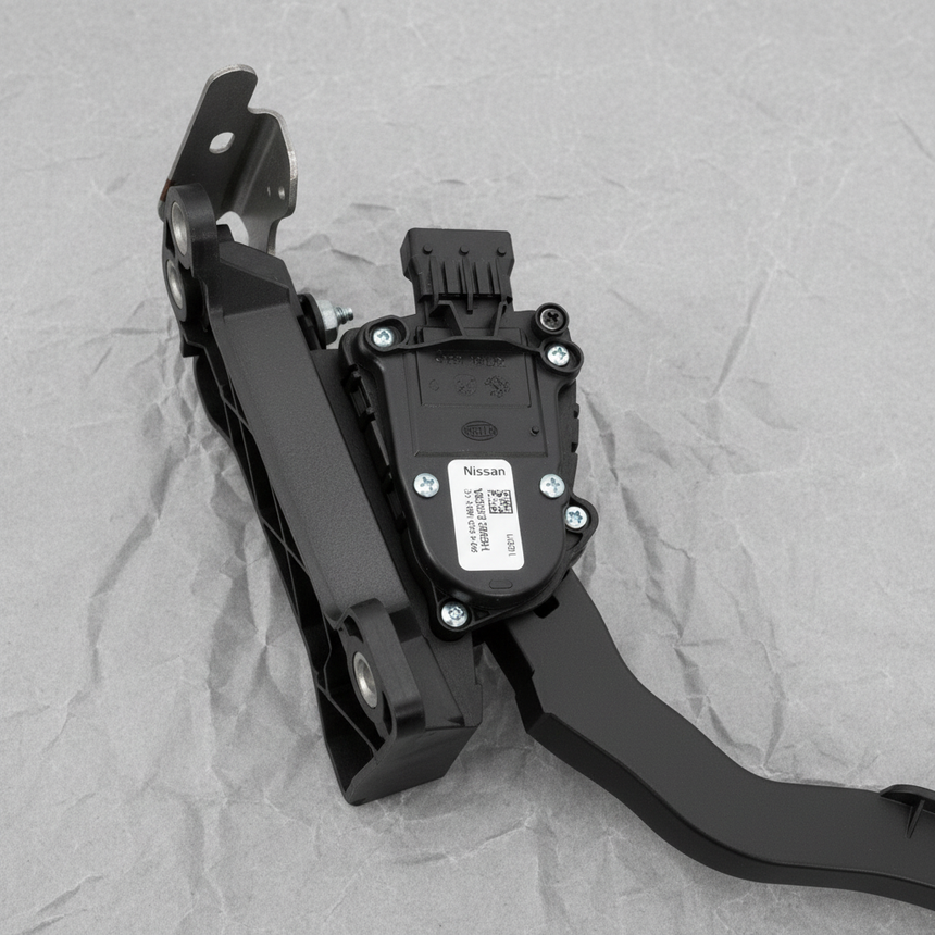 2016-2018 Nissan Titan Titan XD Pedal Travel Sensor Accelerator OEM - Top Detail Angle 2