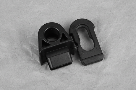 Hood Prop Rod Clip Retainer - Top Section Detail