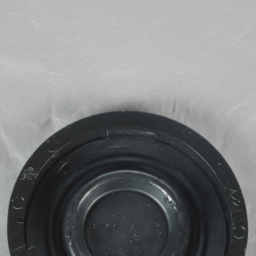 2007-2025 Nissan Frontier Xterra Sentra Maxima Pathfinder Brake Reservoir Cap OEM - Top Detail Angle 2