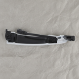 2020-25 Nissan Sentra Passenger Side OEM Exterior Door Handle Grip Fresh Powder - Full View 2