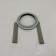 Acura MDX ZDX front strut bearing on light grey wrinkled kraft paper background, packaging removed