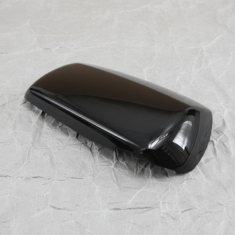 2012-2016 CR-V or 2016-2022 HR-V OEM Pass Side Mirror Cover Crystal Black - Top Detail