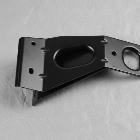 2014-2018 Jeep Cherokee Driver Side Lower Bracket Radiator Core Support - Bottom Detail