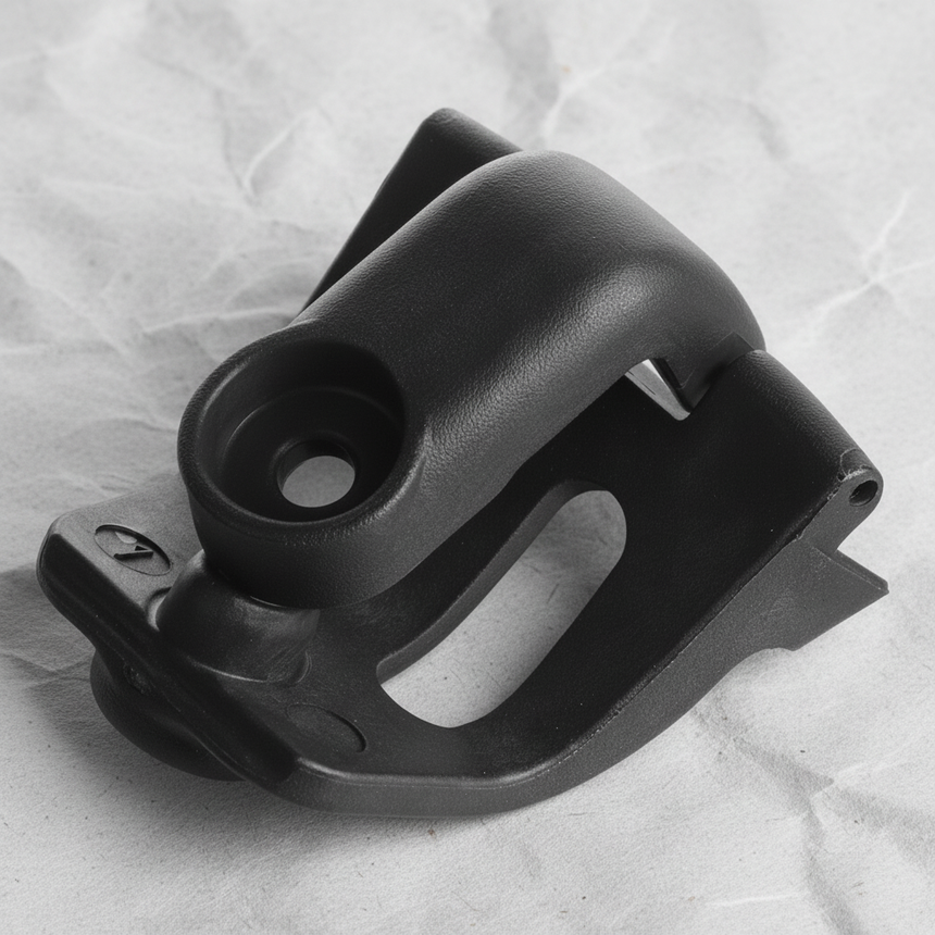 2018-2026 Jeep Wrangler OEM Genuine Folding Top Rail Clamp Retainer - Middle Detail