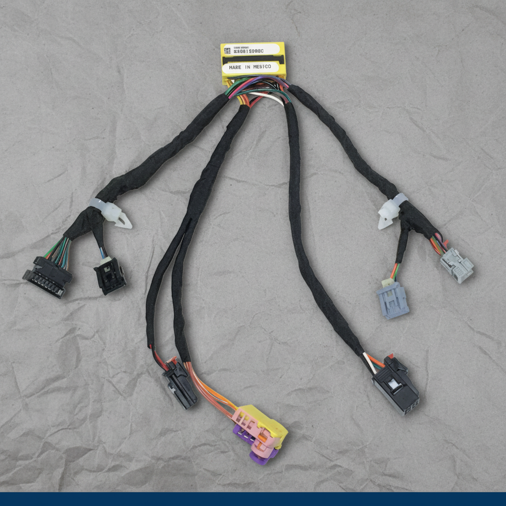 2019-2023 Chevrolet Silverado GMC Sierra Steering Wheel Horn Harness For Htd Leather Wheel